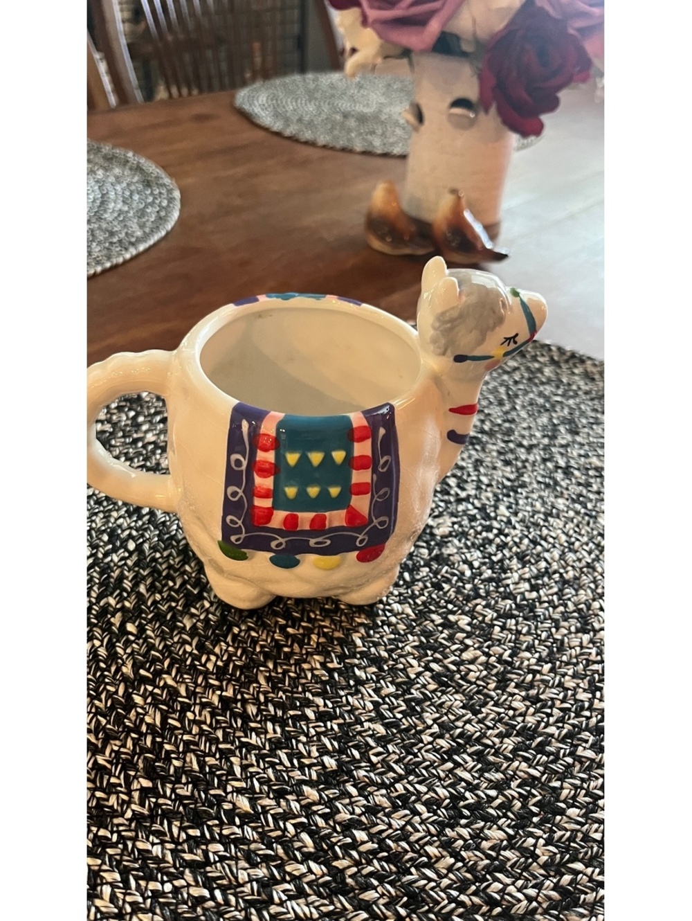 Ceramic Llama Mug